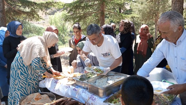 Keban'da piknik etkinliği