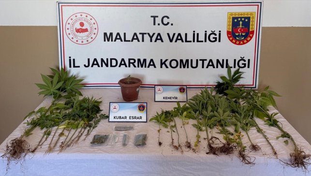 Malatya'da uyuşturucu operasyonunda 2 zanlı tutuklandı