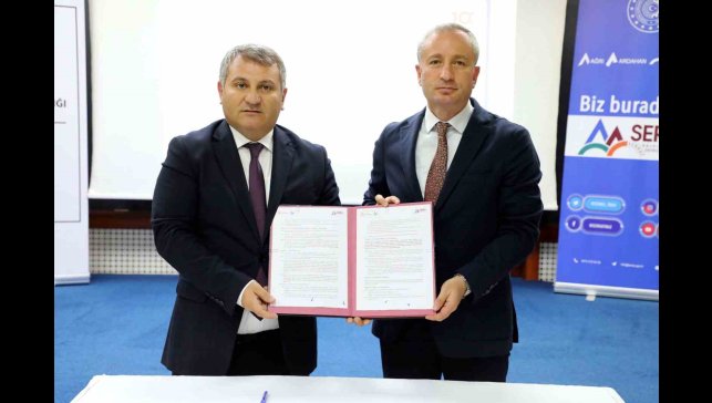 Ağrı'da "Eğitimde Yapay Zekâ Uygulamaları" projesi için imzalar atıldı