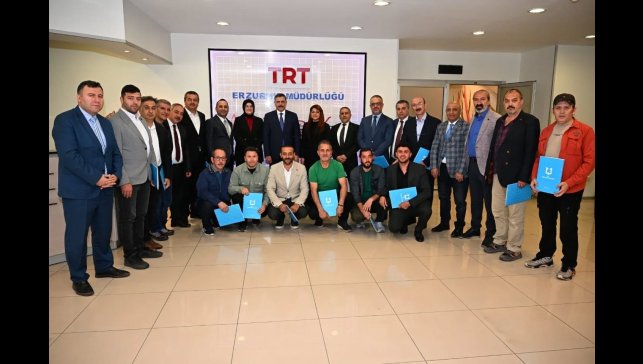 Vali Çiftçi'den TRT'ye teşekkür ziyareti