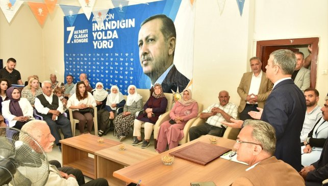 AK Parti Elazığ Milletvekili Erol Keleş, Ağın'ı ziyaret etti