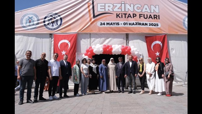 Erzincan Kitap Fuarı kitapseverlere kapılarını açtı