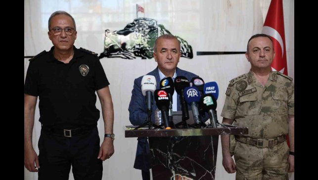 Vali Hatipoğlu: "Elazığspor-Vanspor maçında 3 bin 66 personel görev alacak"