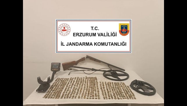 Tekman'da tarihi eser kaçakçılığı operasyonu