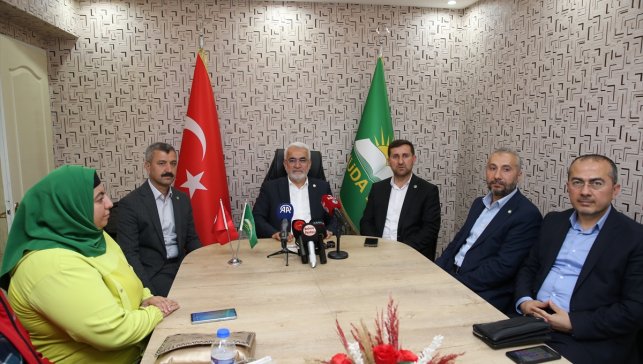 HÜDA PAR Genel Başkanı Yapıcıoğlu, Erzurum'da konuştu: