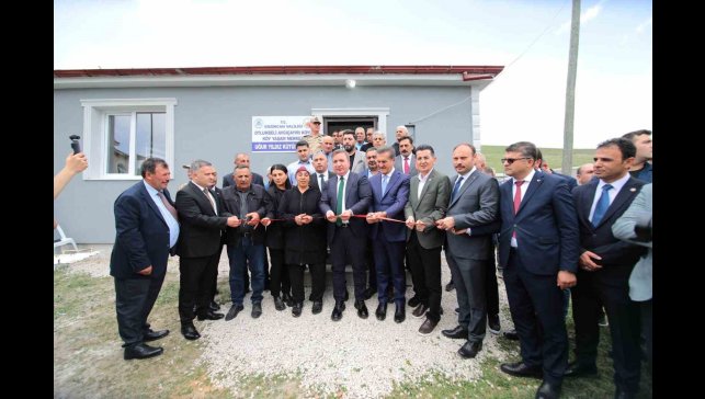 Avcıçayırı Köyü Yaşam Merkezi ve Uğur Yıldız Kütüphanesi'nin açılışı gerçekleştirildi