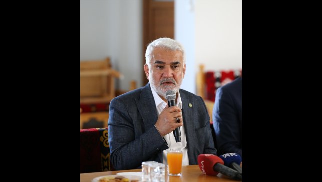 HÜDA PAR Genel Başkanı Yapıcıoğlu, Bingöl'de konuştu: