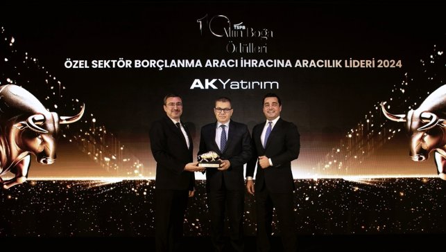 Ak Yatırım TSPB Altın Boğa Ödülleri'nde iki ödül aldı