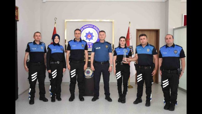 Erzincan Emniyeti; Yılın En İyi Toplum Destekli Polislik Uygulamalarında Türkiye ikincisi oldu