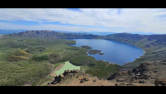 Nemrut Kalderası'na zirve yürüyüşleri başladı