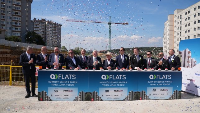 QFlats Projesi'nin temel atma töreni gerçekleştirildi
