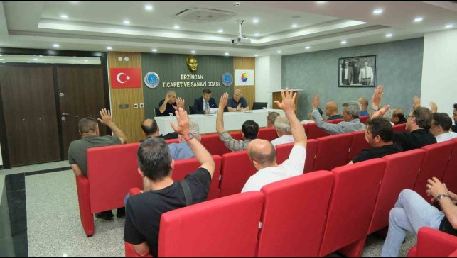 Erzincan TSO mayıs ayı meclis toplantısı yapıldı