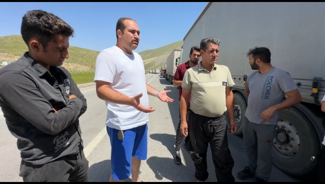 Esendere Gümrük Kapısı'nda 10 kilometrelik tır kuyruğu