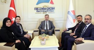 AİÇÜ Rektörü Prof. Dr. Gülçin, Milletvekili Kilerci ve İl Başkanı Yıldız’ı Ağırladı