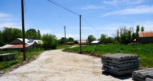 Ağrı Yığıntepe Köyü’nde 5.800 Metrekare Kilit Parke Döşemesi Tamamlandı