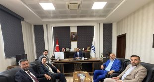 AFAD Ağrı İl Müdürü Özkan Aba’ya Hayırlı Olsun Ziyareti