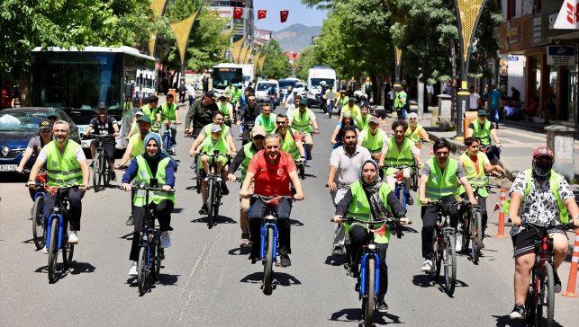 Diyarbakır ve çevre illerde 12. Yeşilay Bisiklet Turu düzenlendi