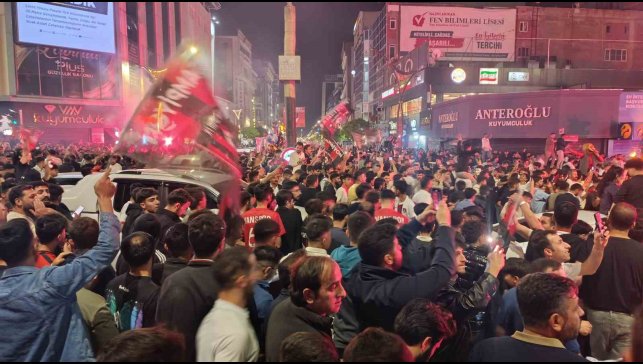 Van'da şampiyonluk coşkusu