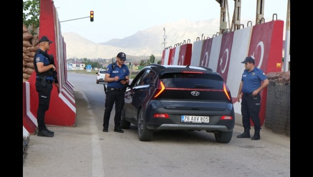 Doğubayazıt'ta bayram öncesi trafik denetimi