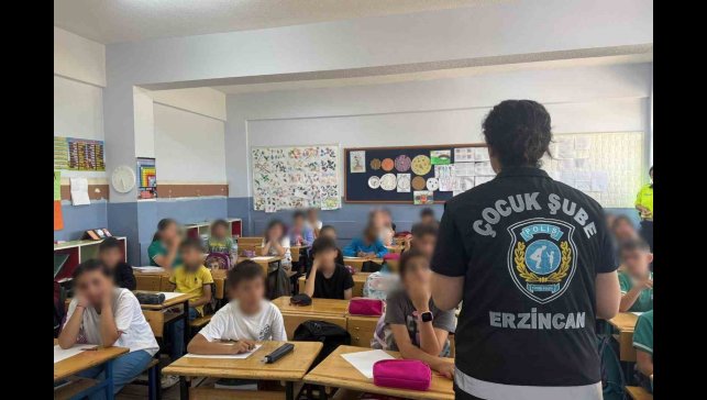 Emniyetten çocuklara suçtan korunma eğitimi