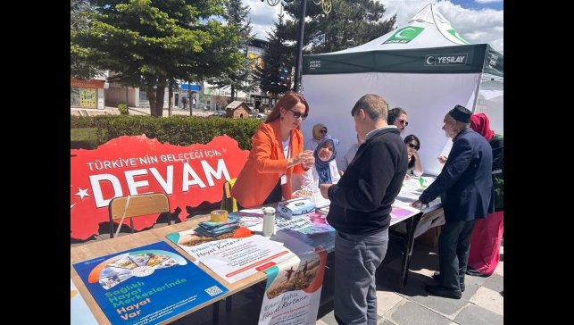 Bir nefes sağlık için meydana çıktılar