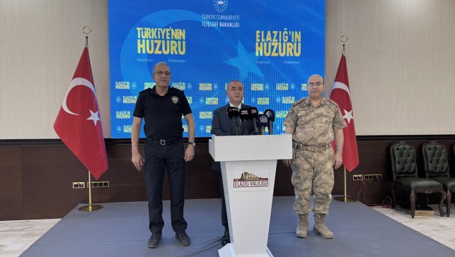 Elazığ'da "Huzur, Asayiş ve Güvenlik Bilgilendirme Toplantısı" yapıldı