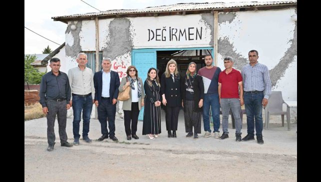 Milletvekili Ölmeztoprak, Doğanşehir'de üreticilerle buluştu