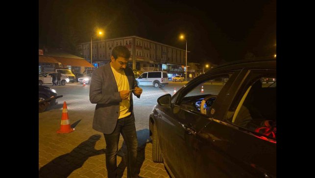 Arpaçay'da kaymakam uygulama yaptı