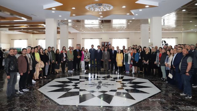 Ardahan Üniversitesinde bayramlaşma programı düzenlendi