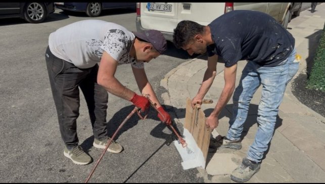 Yüksekova Devlet Hastanesi otoparkı yenilendi