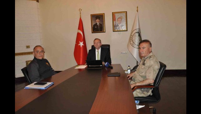 Kars'ta Mayıs ayı asayiş ve güvenlik toplantısı yapıldı