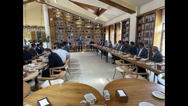 Malazgirt'te bayramlaşma töreni düzenlendi