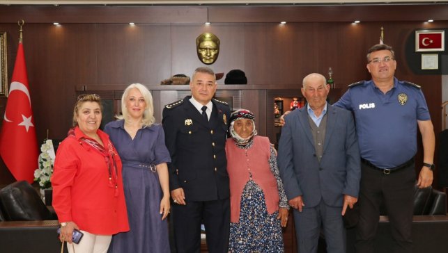 Ardahan İl Emniyet Müdürü Şener, şehit yakınlarını ağırladı