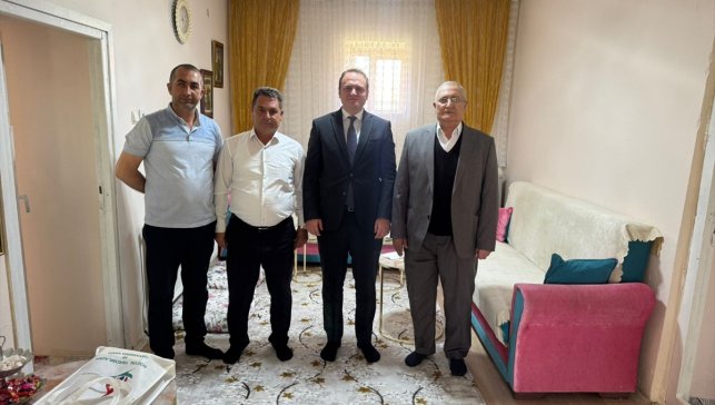 Bulanık Kaymakamı Koşansu, şehit ailelerini ve gazileri ziyaret etti