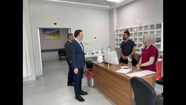 Kaymakam Bayram'dan bayram ziyaretleri