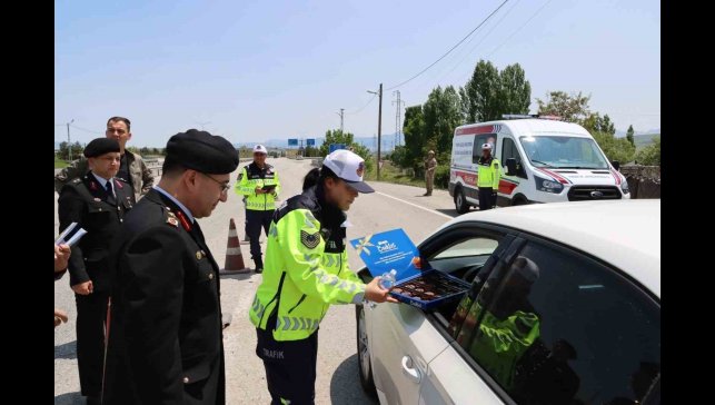 Jandarmadan bayram denetimleri sürüyor