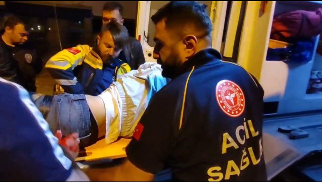 Palandöken'de bıçaklı kavga: 1 yaralı