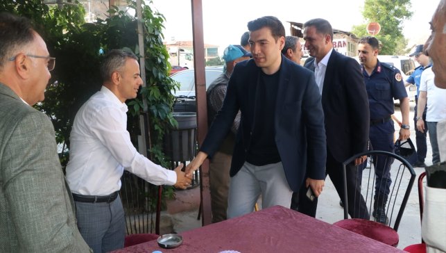 Keban'da bayramlaşma programı düzenlendi