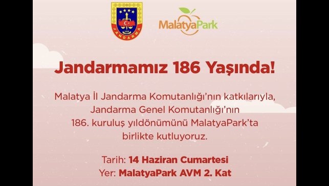 Jandarma'dan MalatyaPark'ta tanıtım standı