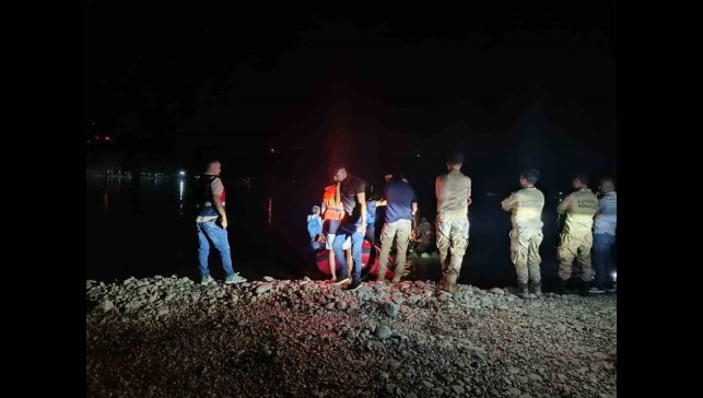 Balık tutmak için nehre giren şahıs akıntıya kapıldı, arama çalışması başlatıldı