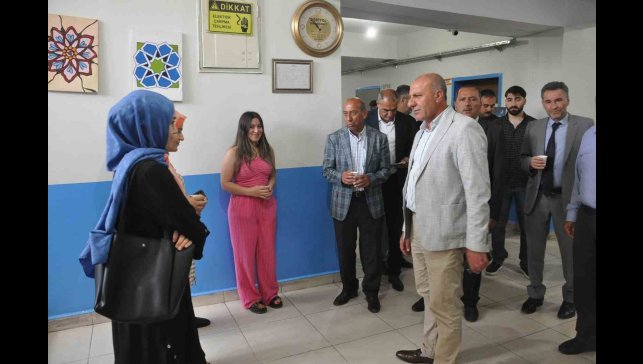 Bulanık Said Nursi Anadolu Lisesi öğrencilerinden etkileyici sergi