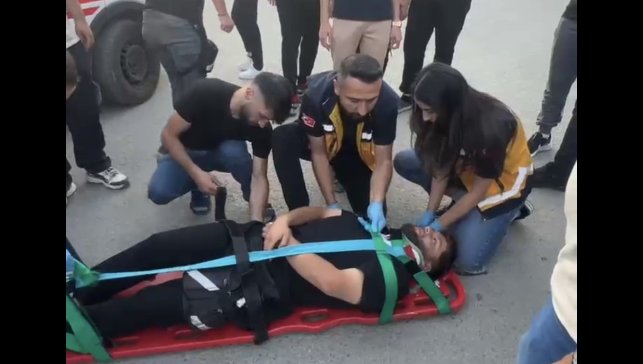 Hakkari'de otomobil ile motosiklet çarpıştı: 1 yaralı