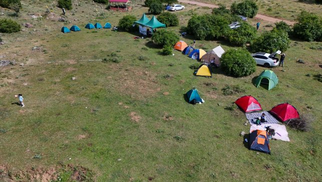 Bingöl'de "Baba-Çocuk Doğa Kampı" düzenlendi