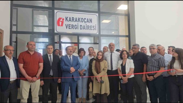 Karakoçan'da Vergi Dairesi açılışı yapıldı