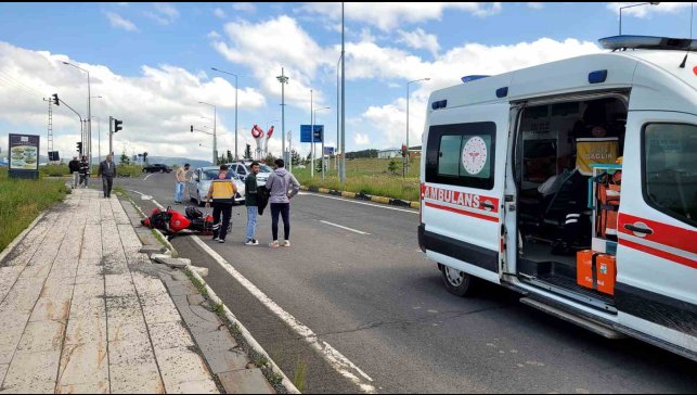 Sarıkamış'ta trafik kazası: 1 yaralı