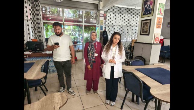 Çemişgezek'te kapalı alanlarda sigara denetimi yapıldı