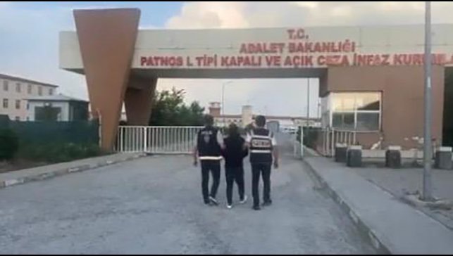 40 yıl 9 ay kesinleşmiş hapis cezası bulunan şahıs Patnos L Tipi Cezaevi'ne konuldu