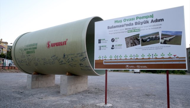 Muş Ovası'nda 780 bin dekar alanı suyla buluşturacak proje tanıtıldı