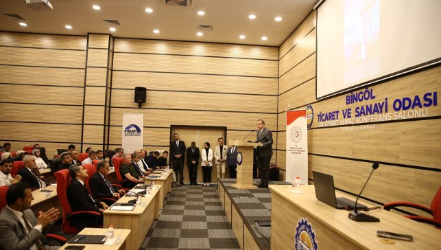 Bingöl'de "Yeni Yatırım Teşvik Sistemi Bilgilendirme Toplantısı" yapıldı