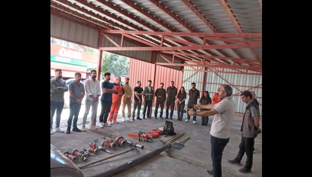 Orman muhafaza ekiplerine eğitim verildi